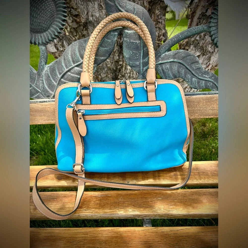Giani Bernini Saffiano Dome Satchel - Picture 2 of 13